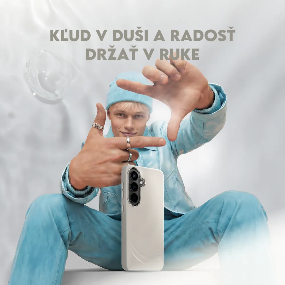 CARE - Puzdro FLOW s QI pre Samsung Galaxy S26+, vanilla