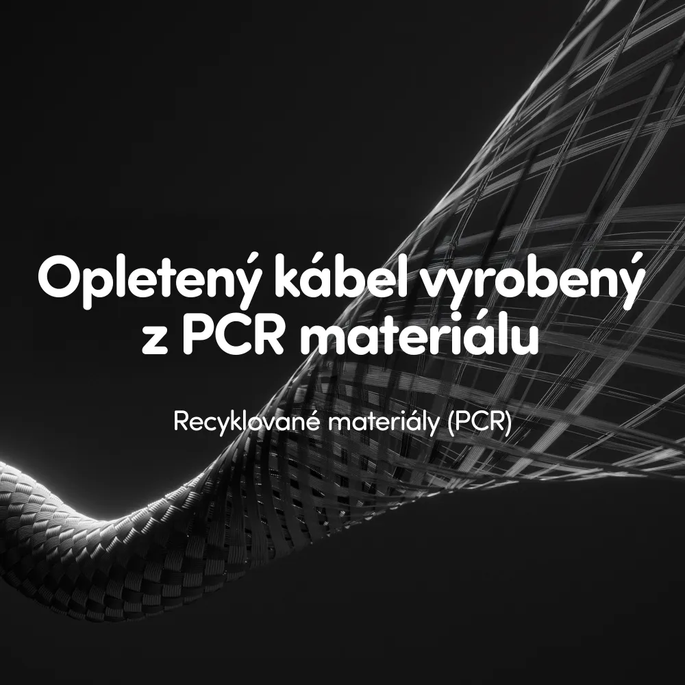 empower - Kábel USB-C, 240 W, Magnetic, 1,5 m, vesmírna čierna