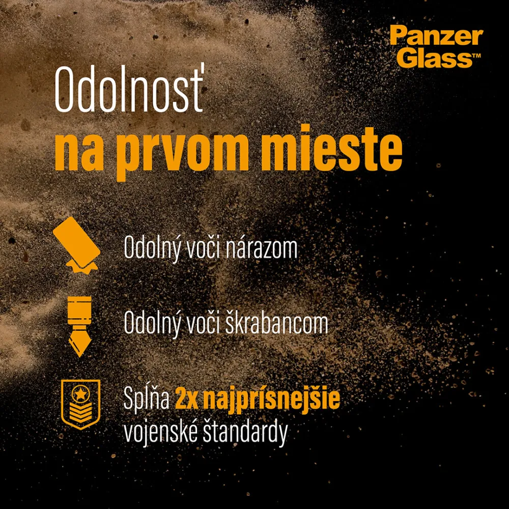 PanzerGlass - Puzdro HardCase AB pre Samsung Galaxy A23 4G, transparentná