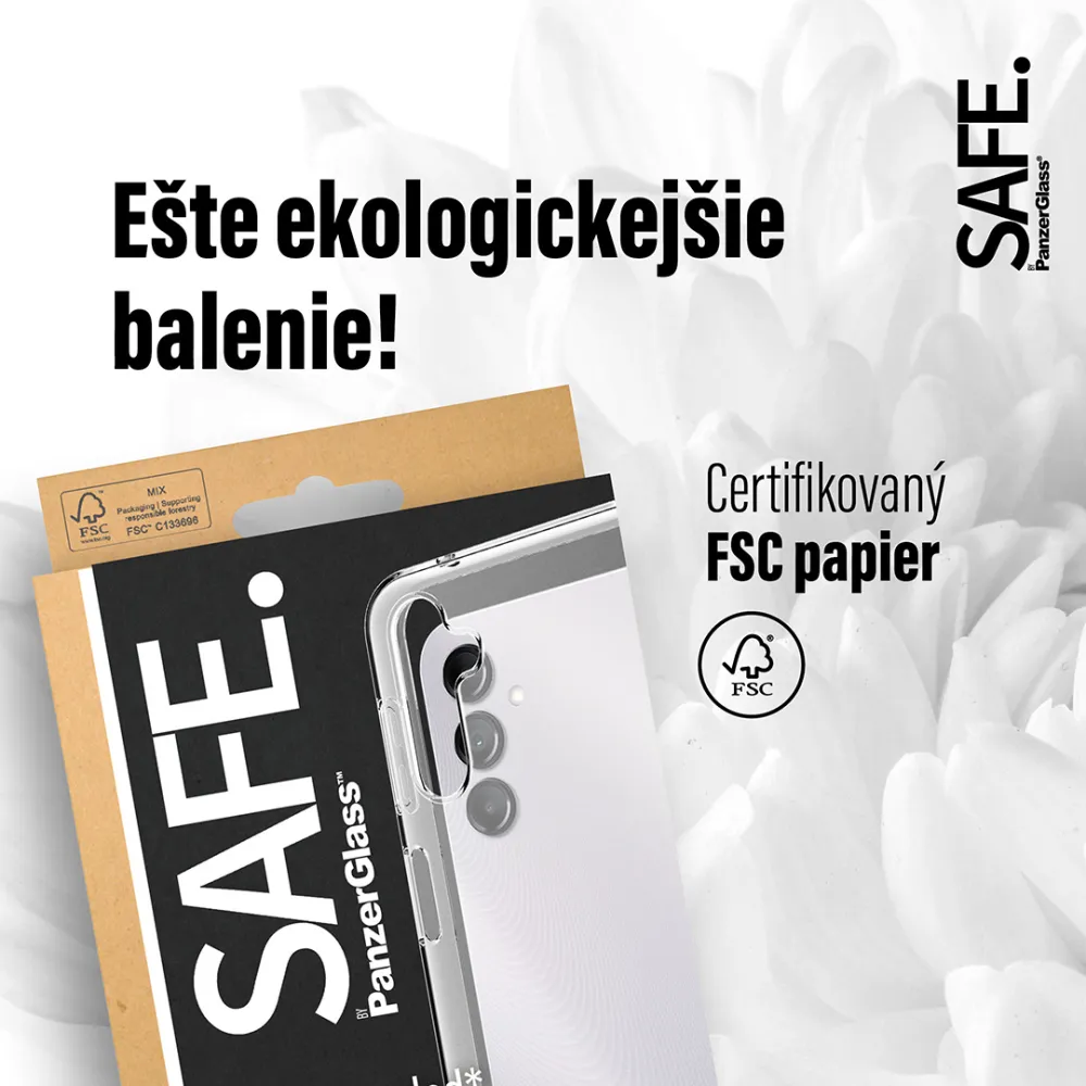 SAFE - Puzdro TPU pre Xiaomi Redmi 14C, transparentná