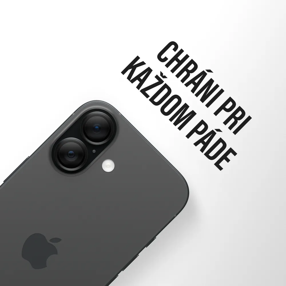 PanzerGlass - Ochranný kryt objektívu Hoops Ceramic II pre  iPhone 17/16 Plus/16, čierna