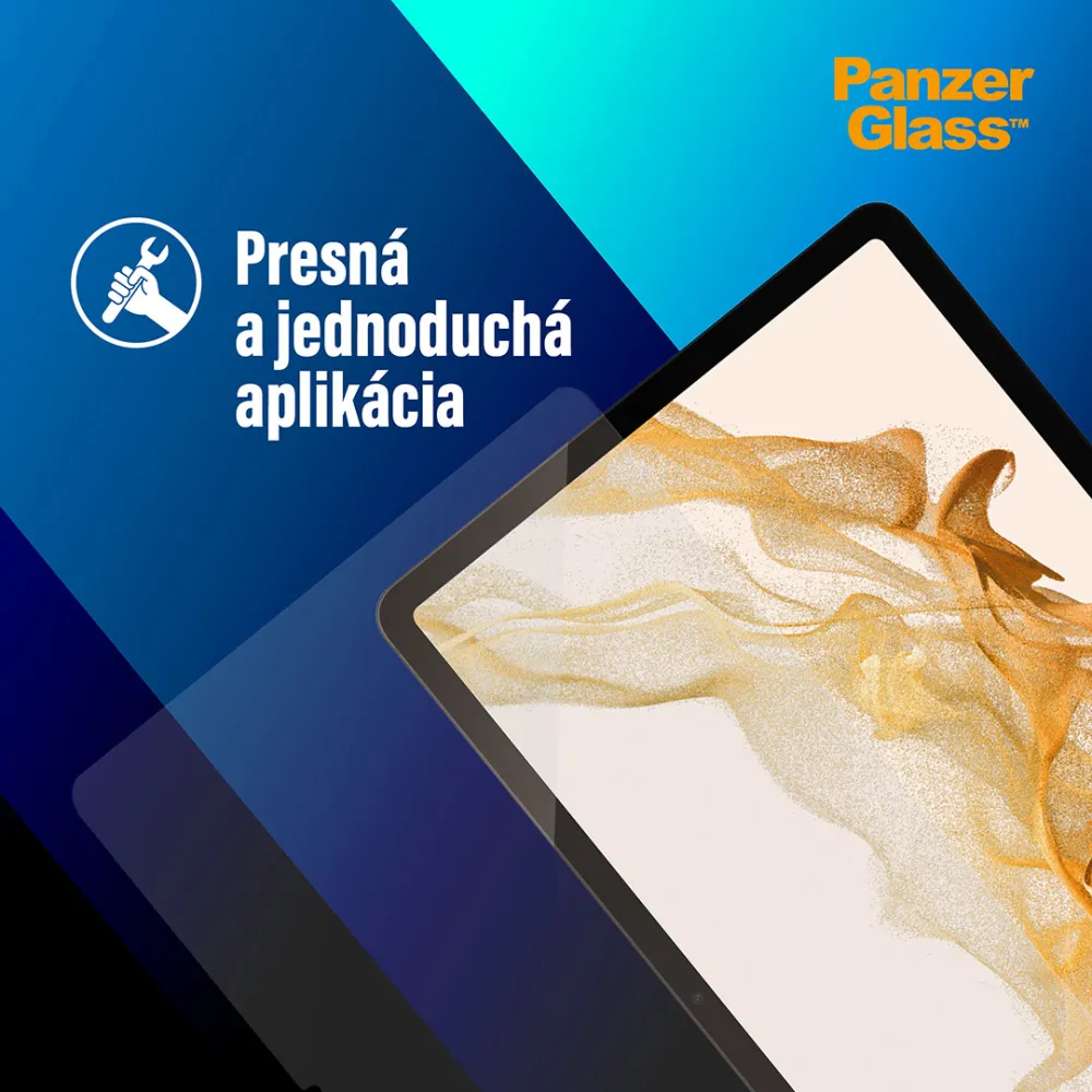PanzerGlass - Tvrdené sklo UWF pre Samsung Galaxy Tab S8/S9 Plus, číra