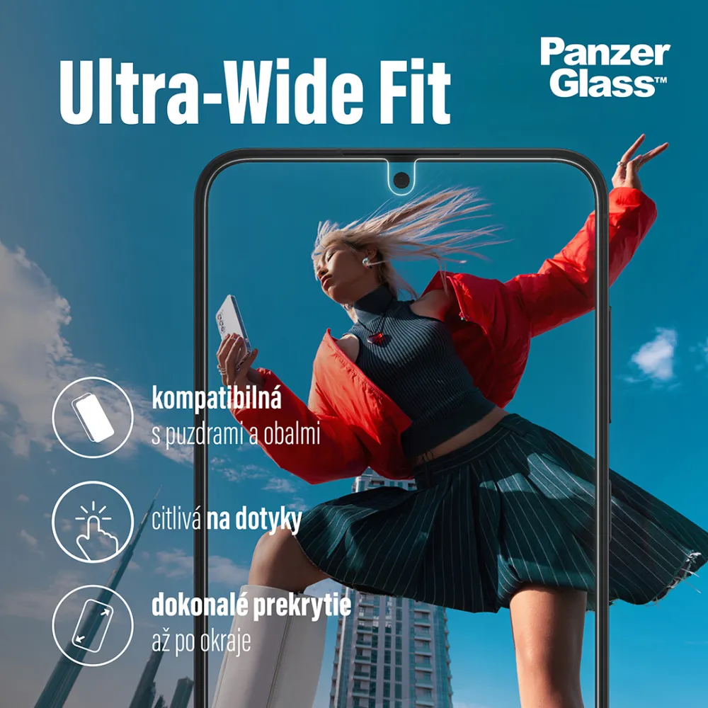 PanzerGlass - Tvrdené sklo Re:fresh UWF s aplikátorom pre Samsung Galaxy S24+, číra
