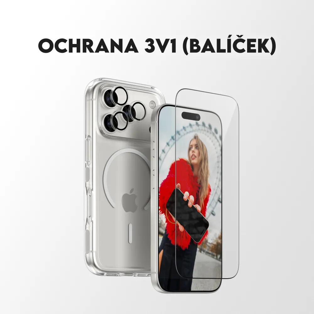 PanzerGlass - Bundle 3v1 Explorer pre iPhone 17 Pro