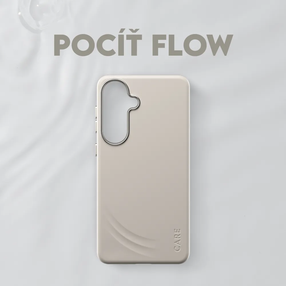 CARE - Puzdro FLOW s QI pre Samsung Galaxy S26+, vanilla