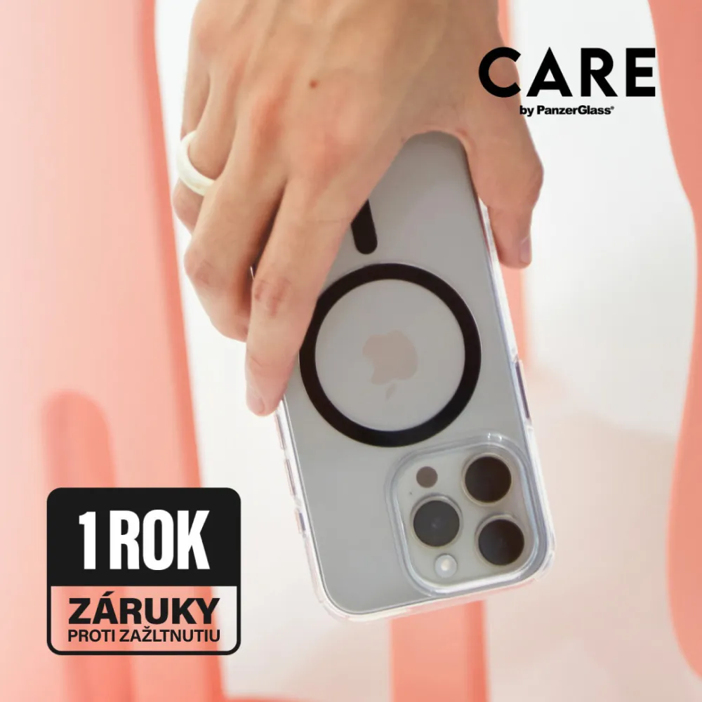CARE - Puzdro Urban Combat s MagSafe pre iPhone 15 Pro Max, biela