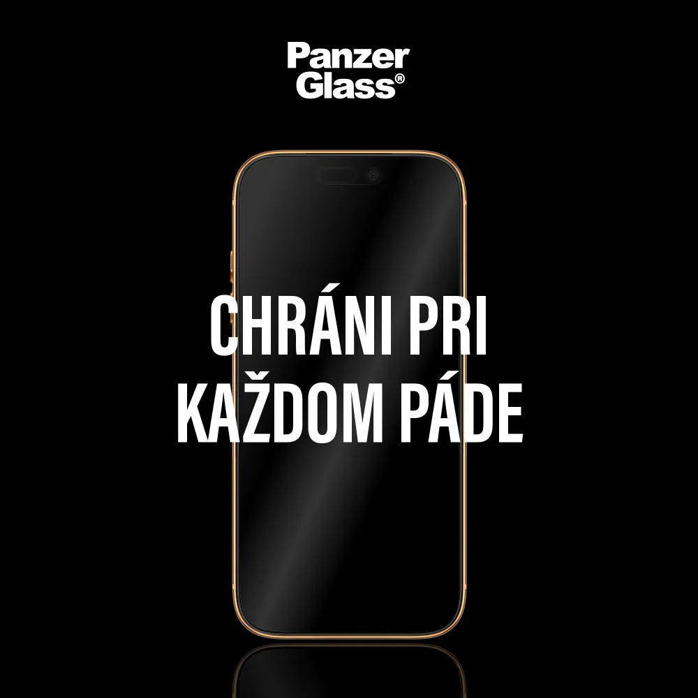 PanzerGlass - Tvrdené sklo UWF 2-Way Privacy s aplikátorom pre iPhone 17 Pro, čierna