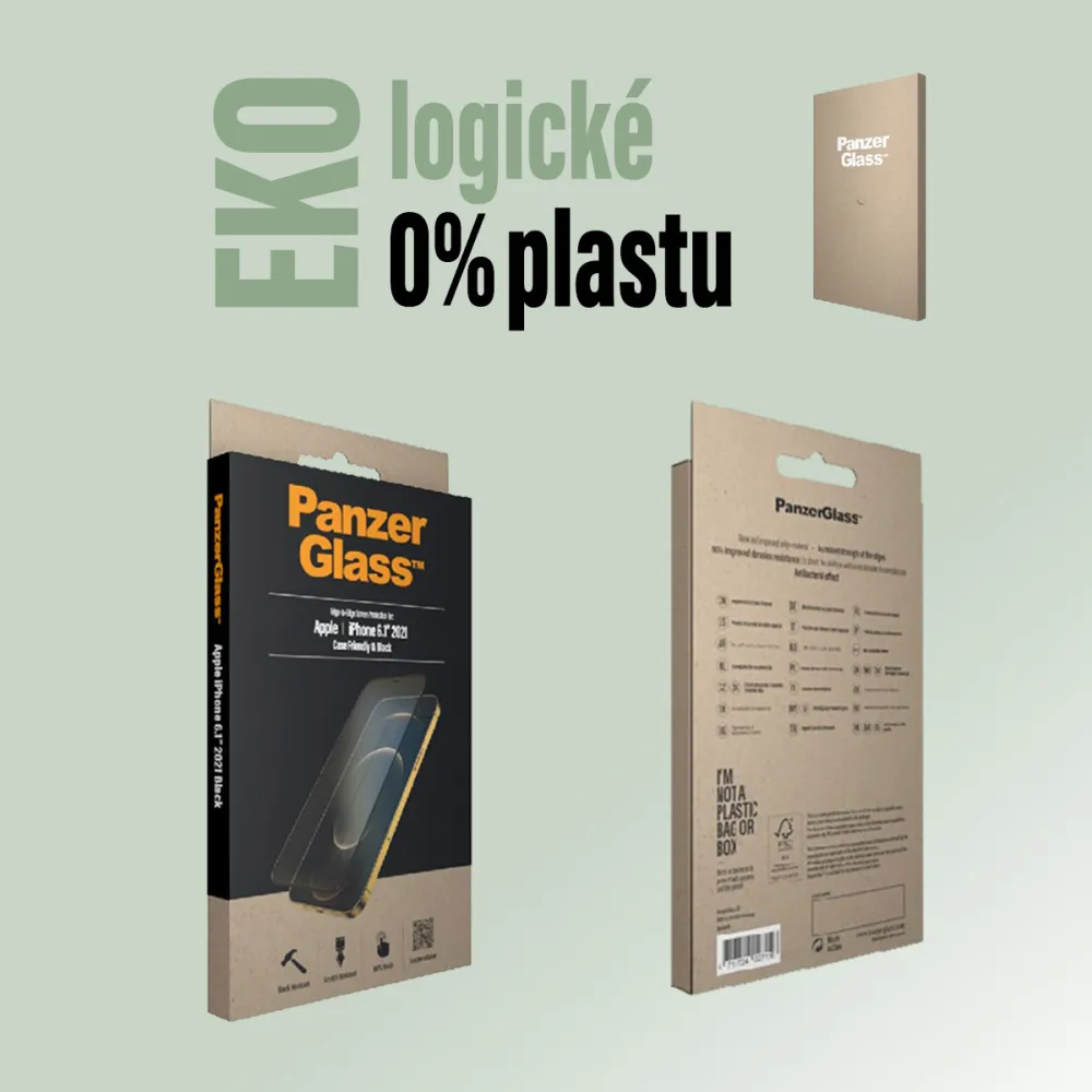 PanzerGlass - Tvrdené sklo Standard Fit AB pre iPhone 13 mini, číra