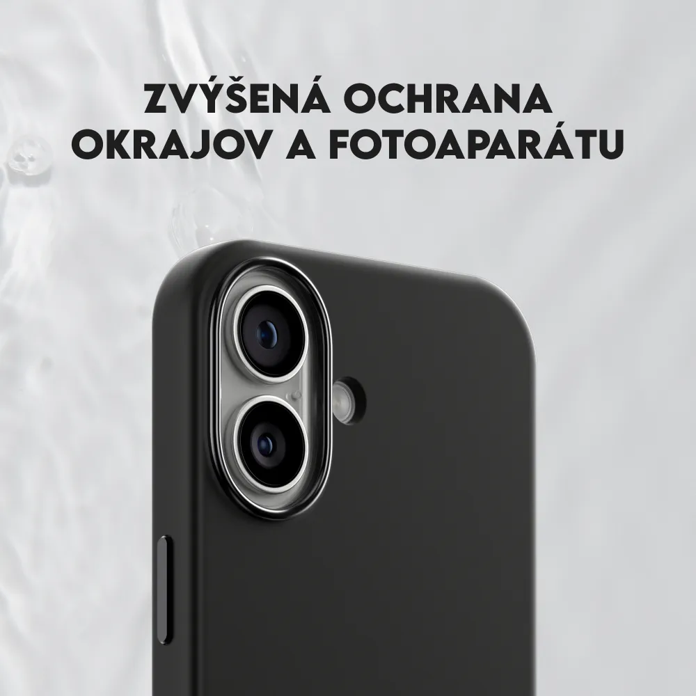 CARE - Puzdro FLOW s MagSafe pre iPhone 17, čierna