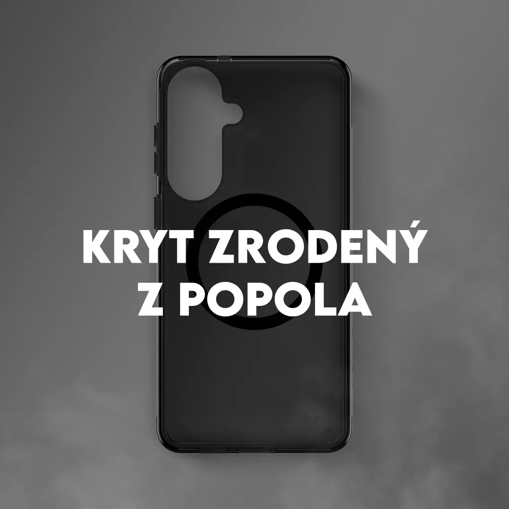 CARE - Puzdro Smokey s čiernym QI pre Samsung Galaxy S26 Ultra, čierna