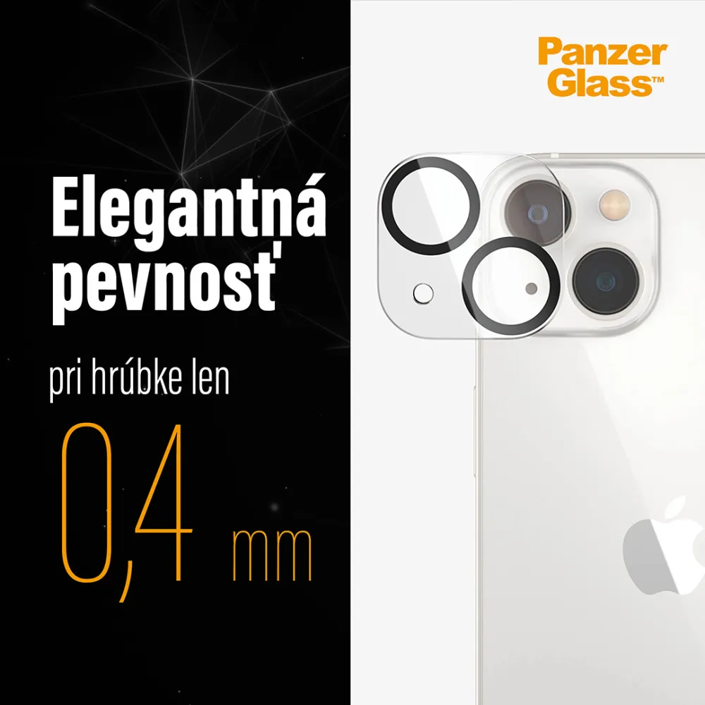 PanzerGlass - Ochranný kryt objektívu PicturePerfect pre iPhone 14 Pro/14 Pro Max, číra