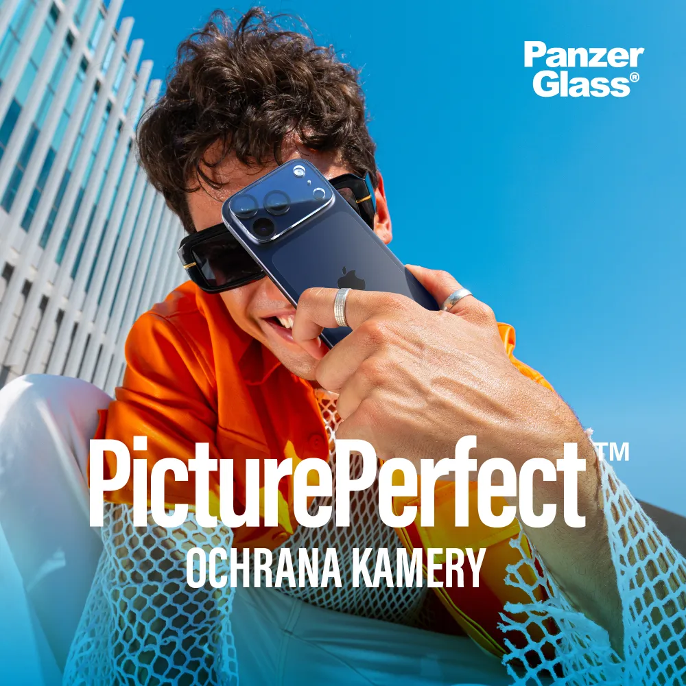 PanzerGlass - Ochranný kryt objektívu PicturePerfect pre iPhone 17, číra