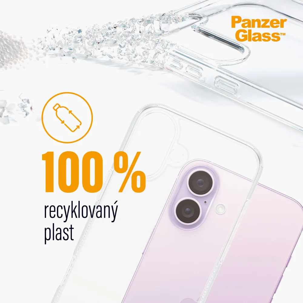 PanzerGlass - Bundle Hoops + Tvrdené sklo UWF + Hard Case pre iPhone 16