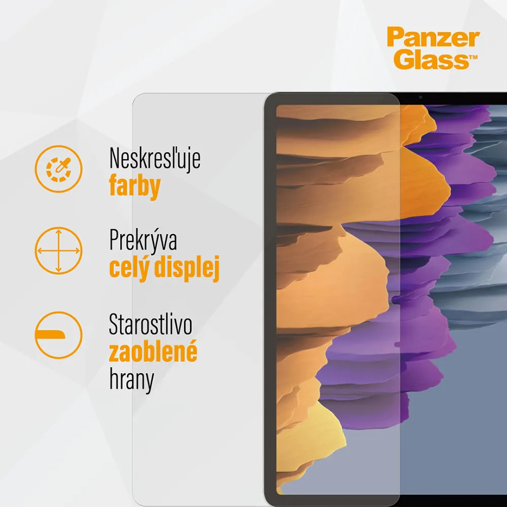 PanzerGlass - Tvrdené sklo Case Friendly pre Samsung Galaxy Tab Active Pro/Active4 Pro, čierna