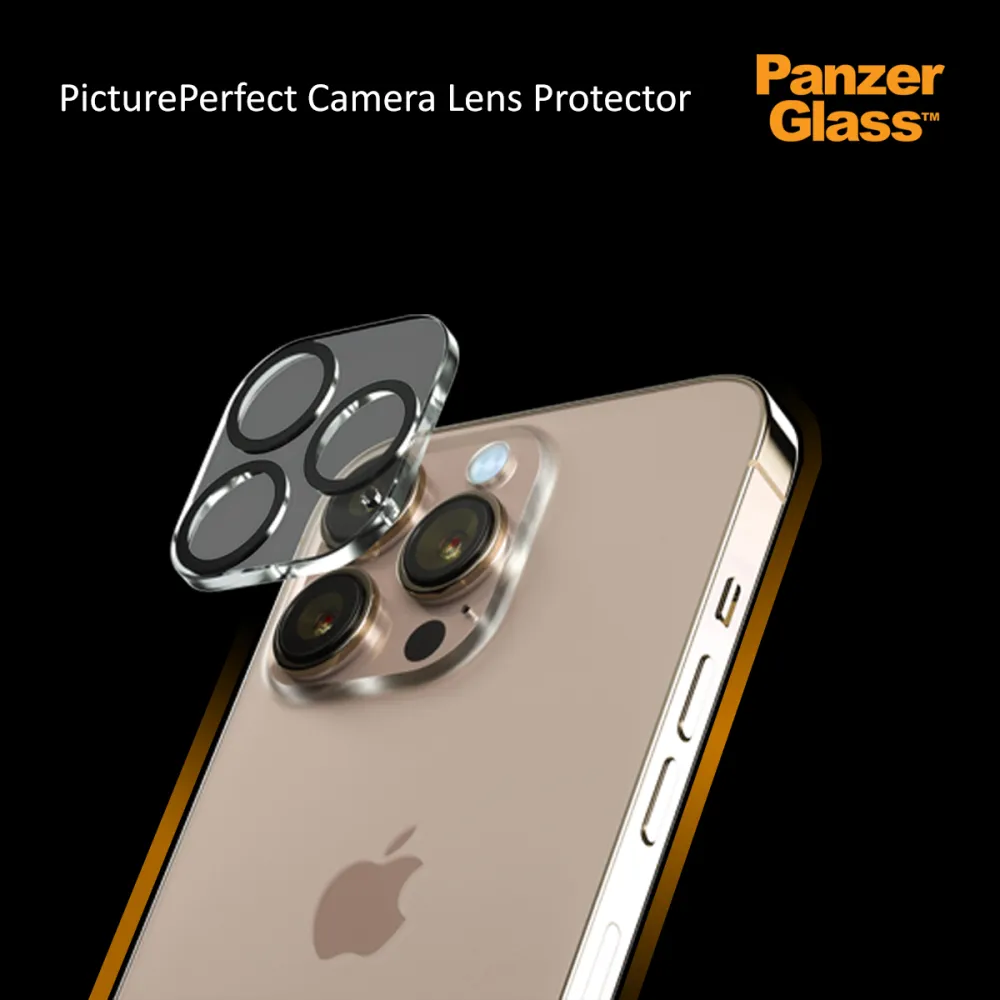 PanzerGlass - Ochranný kryt objektívu PicturePerfect pre iPhone 13/13 mini, číra